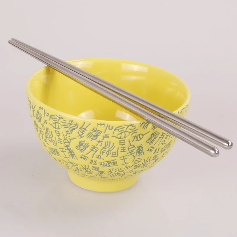 

Chopsticks Chopsticks Set Stainless Steel Chopsticks Stainless Steel Hotel Threaded Hollow Metal Chopsticks Set of Five Pairs