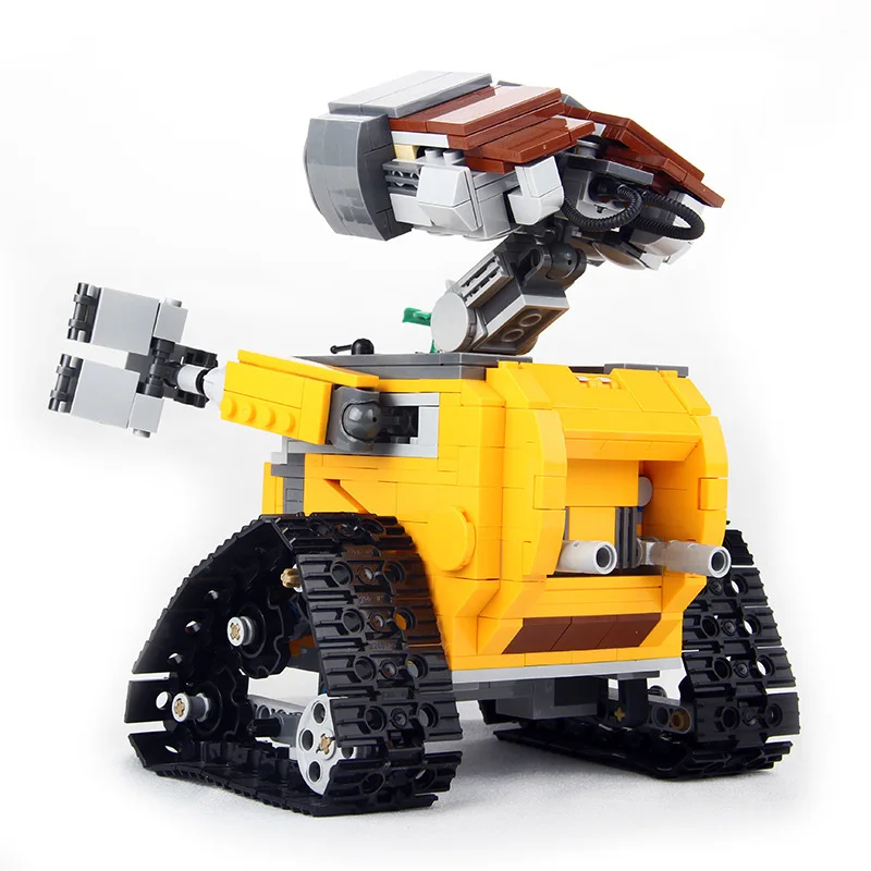 Дети любят 687 шт. Idea Robot WALL E Legoed 21303 модель строительные блоки Набор игрушек для