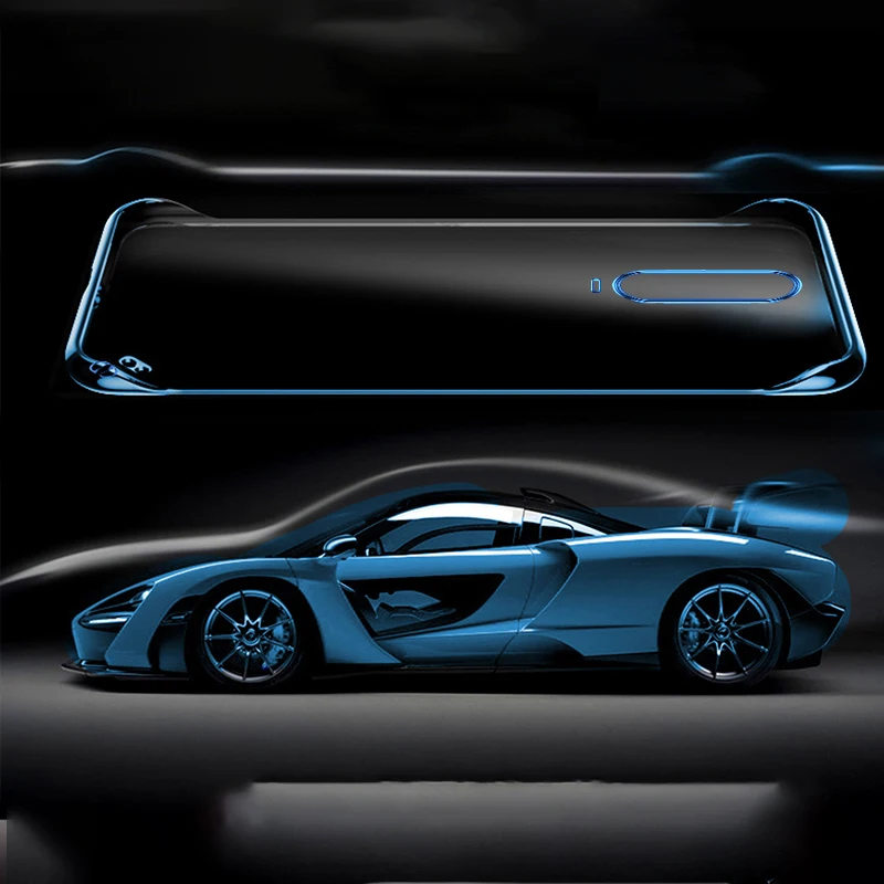 REDMI 7A Мягкий силиконовый чехол Edge ударопрочный роскошный бескратный прозрачный