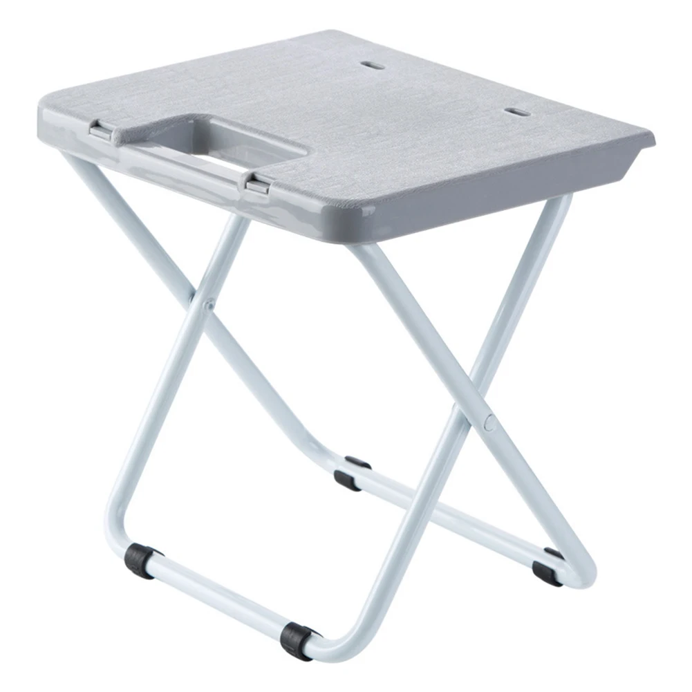 Simple Portable Folding Stool Train Plastic Adult Small Home Chair Bench TN99 |