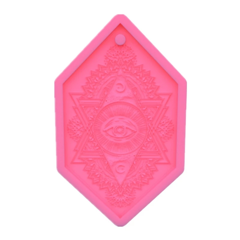 

DIY Resin Mold Suitable for Jewelry Silicone Resin Molds Including Devil's Eye Drop Tag Silicone Mold