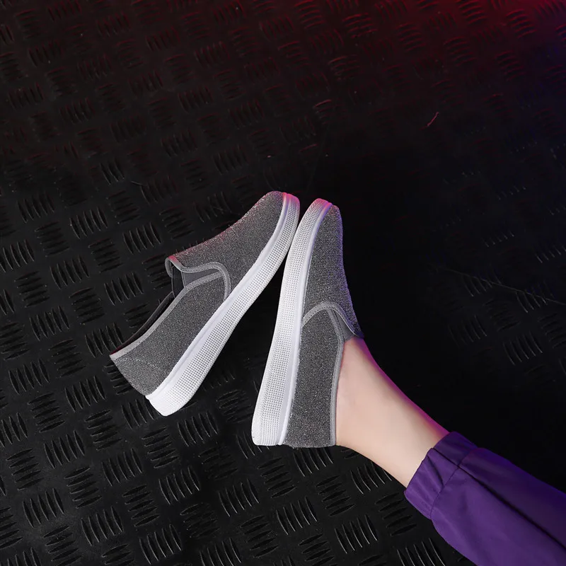Женская обувь на плоской подошве со шнуровкой Zapatillas Mujer женская F6 44 2019|Женские