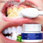 Порошок для отбеливания зубов BREYLEE, зубная паста, инструменты для отбеливания зубов, зубная щетка для гигиены полости рта гель для удаления пятен от зубного налета, 30 г