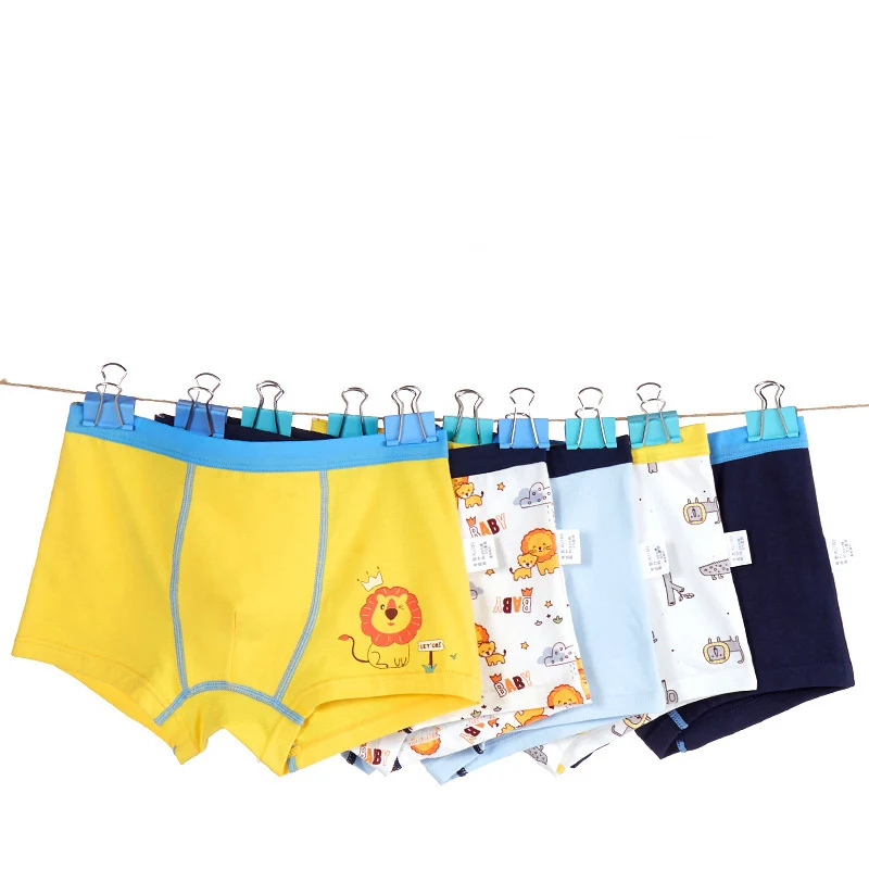 5pcs/lot Boys Underwear Kids Cartoon Dinosaur Boxers for Teenage Casual Car Print Panties Shorts Children Clothing 3 6 8 10 13Y |