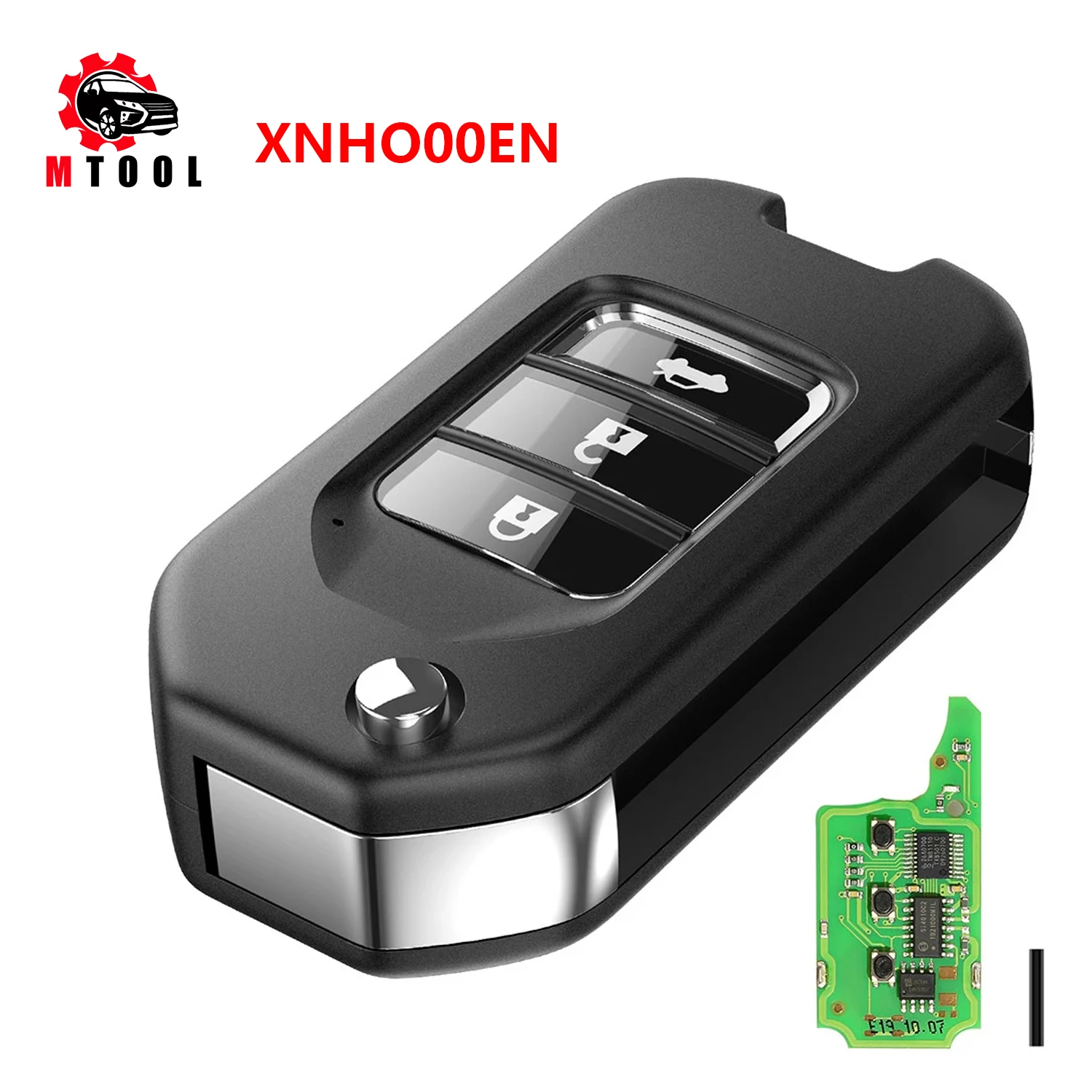 

Xhorse XNHO00EN Wireless Remote Key for Honda Flip 3 Buttons English Version