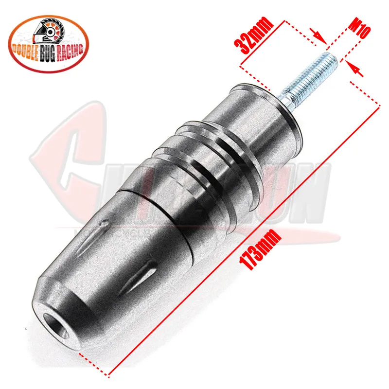 Мотоциклетные CNC аварийные колодки выхлопные слайдеры защита от ударов для Kawasaki