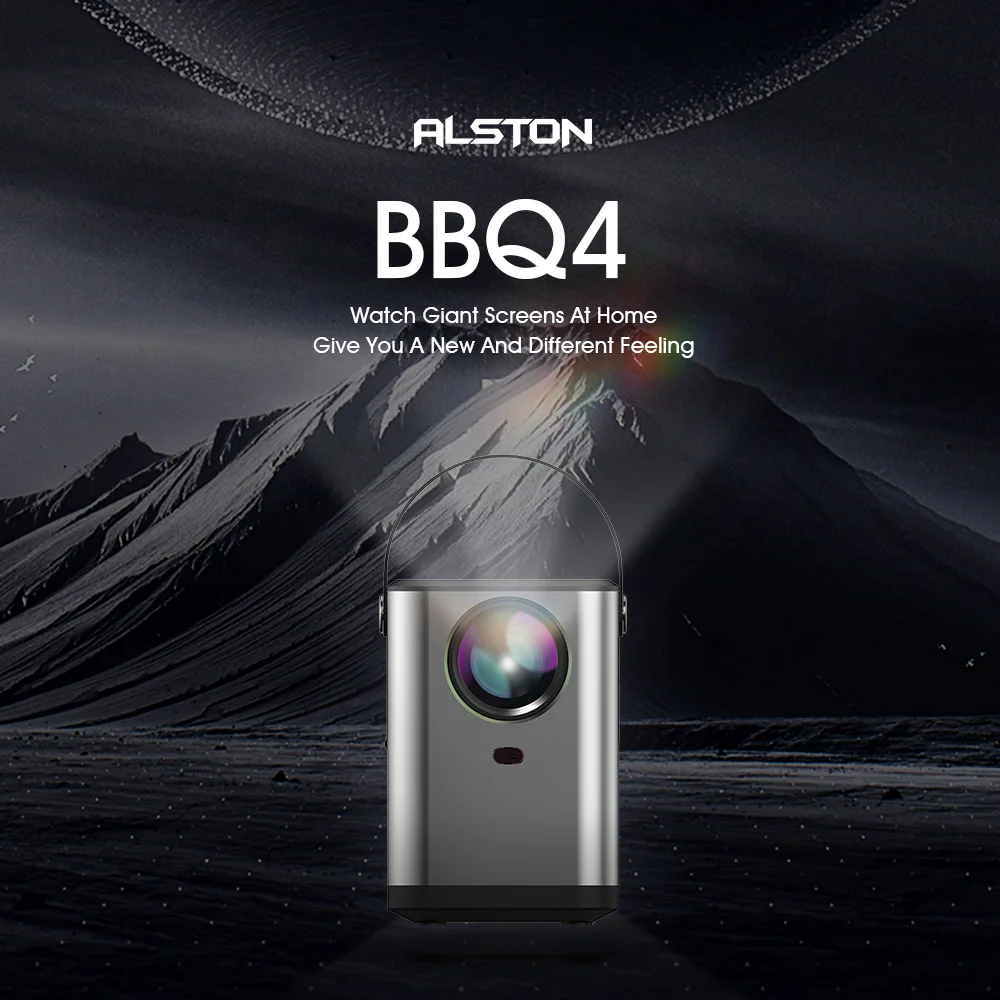 ALSTON BBQ4 Full HD 1080p проектор Android Bluetooth домашний кинотеатр HDMI совместимый USB
