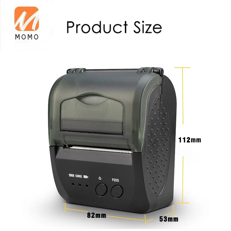 portable bluetooth thermal receipt printer mini 58mm or mobile phone android ios windows pocket bill free global shipping