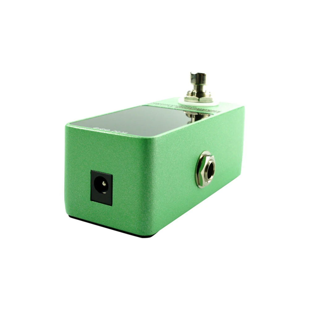 Высокоточная Хроматическая Гитара педаль тюнера светодиодный дисплей истинное