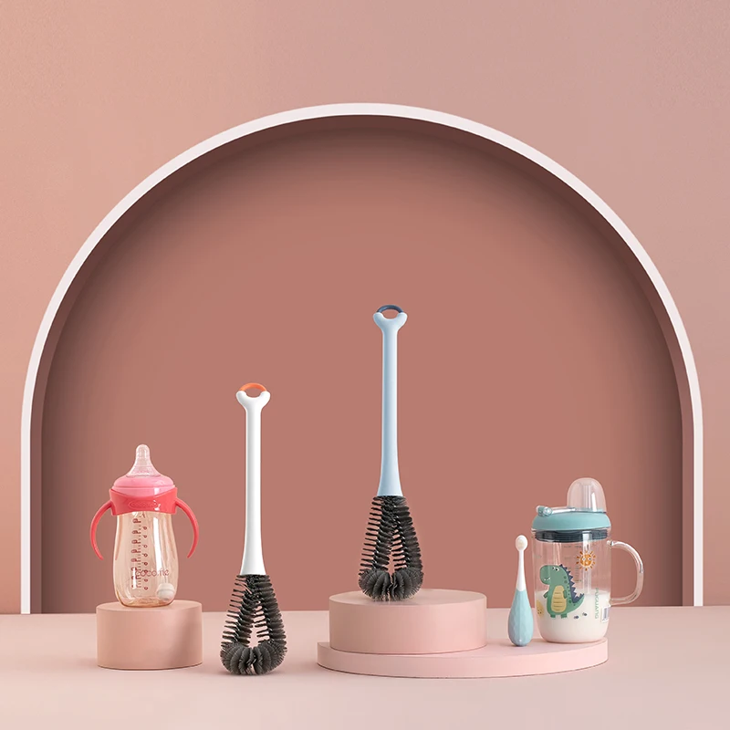 Нейлоновая Щетка с длинной ручкой в скандинавском стиле для мытья вина питьевой