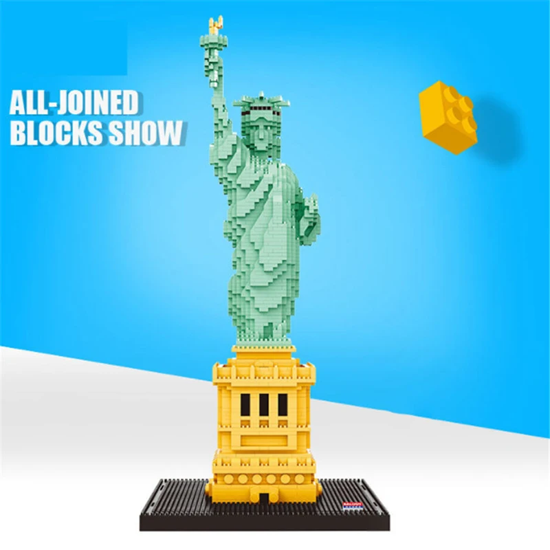 

Popular Mini Blocks Architecture Model Building bricks series Toy Saint Basil's Cathedral Compatible City toy for children gift
