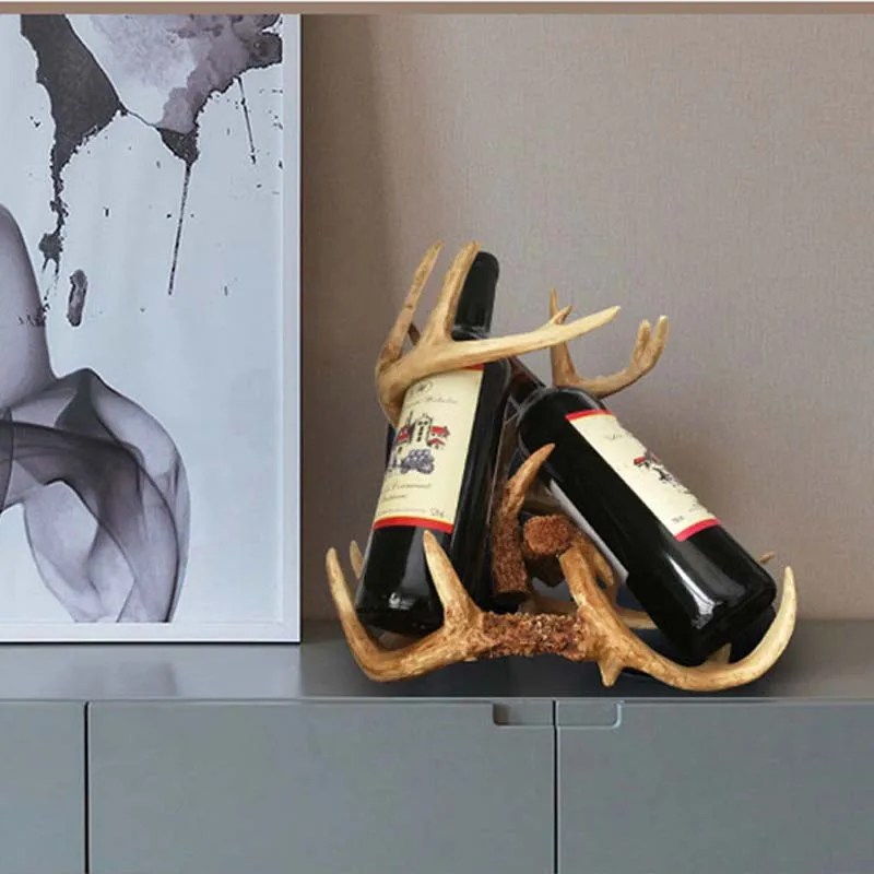 YILUNXI фабричная розетка креативная Винная стойка с оленьими рожками ремесла из