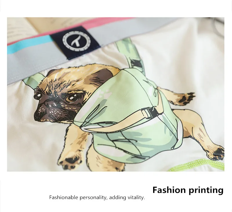 

3 Pieces Calecon Homme Boxer Solidcolor Splicing Cotton Briefs Boxers Men Midwaist Underpants Man Summer Men's Underwear For Gay