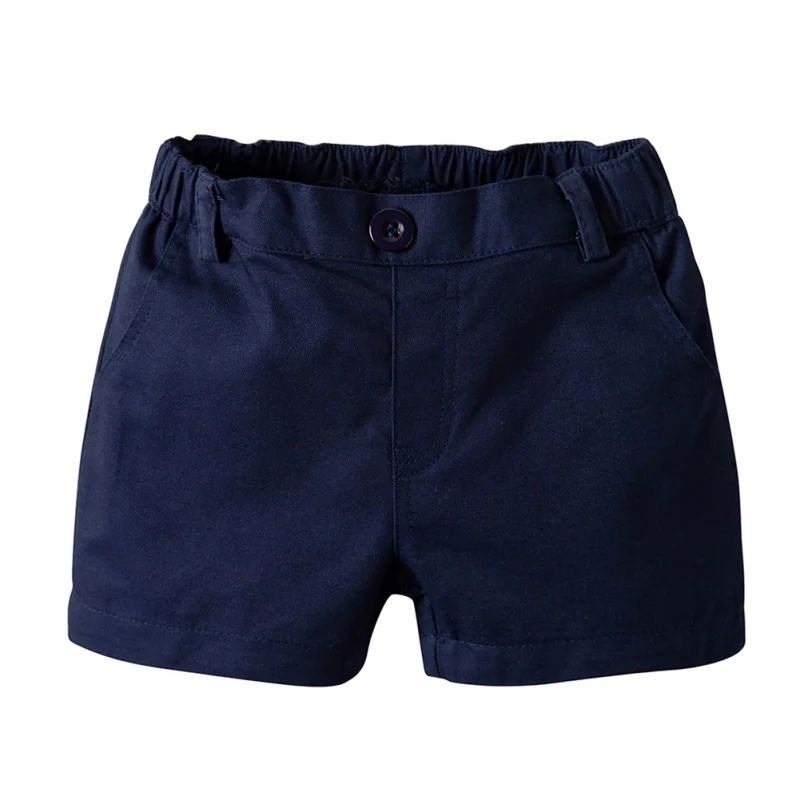 Одежда для маленьких мальчиков Боди с короткими рукавами + галстук-бабочка шорты