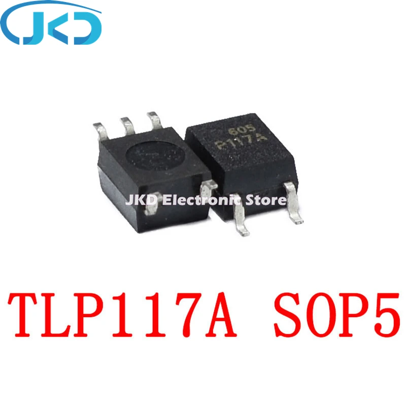 

10PCS TLP117 P117A TLP117A SOP SOP5 SOP-5 IC Chipset Optocoupler