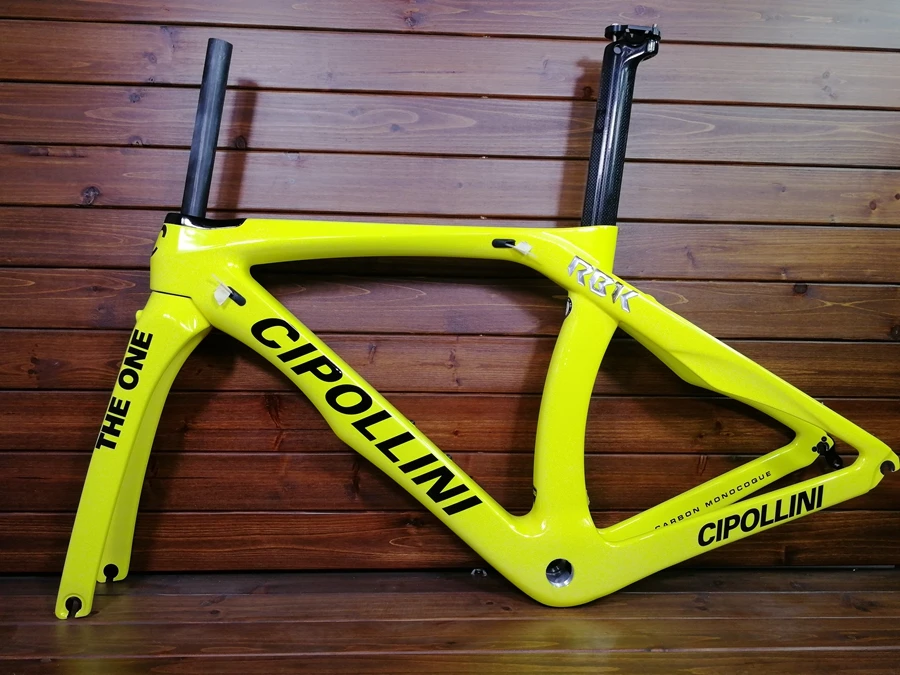 Топ Cipollini nk1k RB1K the one T1100 3k желтый карбоновый Дорожный Рама гоночный велосипед, прогулочный велосипед frameset XDB DPD корабль