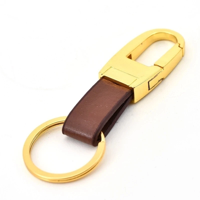 

Men's Simple Leather Car Business Keychain Key Holder Accessories