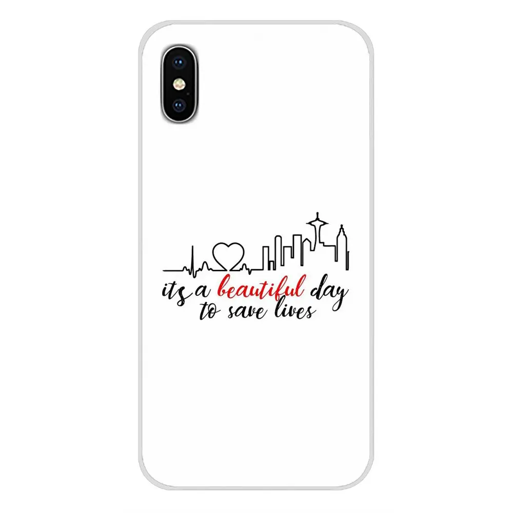 greys anatomy hot selling for apple iphone x xr xs 11pro max 4s 5s 5c se 6s 7 8 plus ipod touch 5 6 tpu transparent shell covers free global shipping
