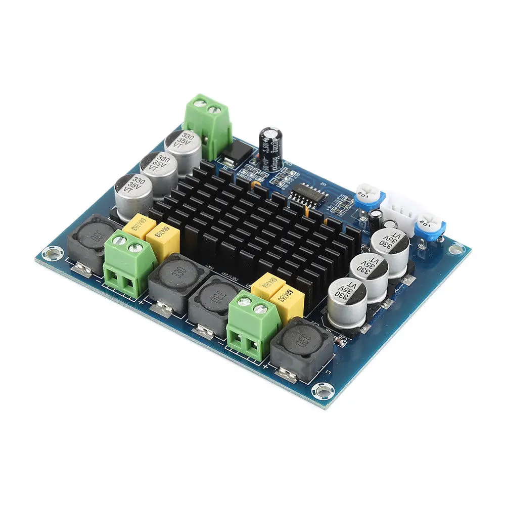 1pc Dual Channel Speaker AMP Board TPA3116 D2 Stereo Digital Audio Amplifier Boards 120W+120W | Электроника
