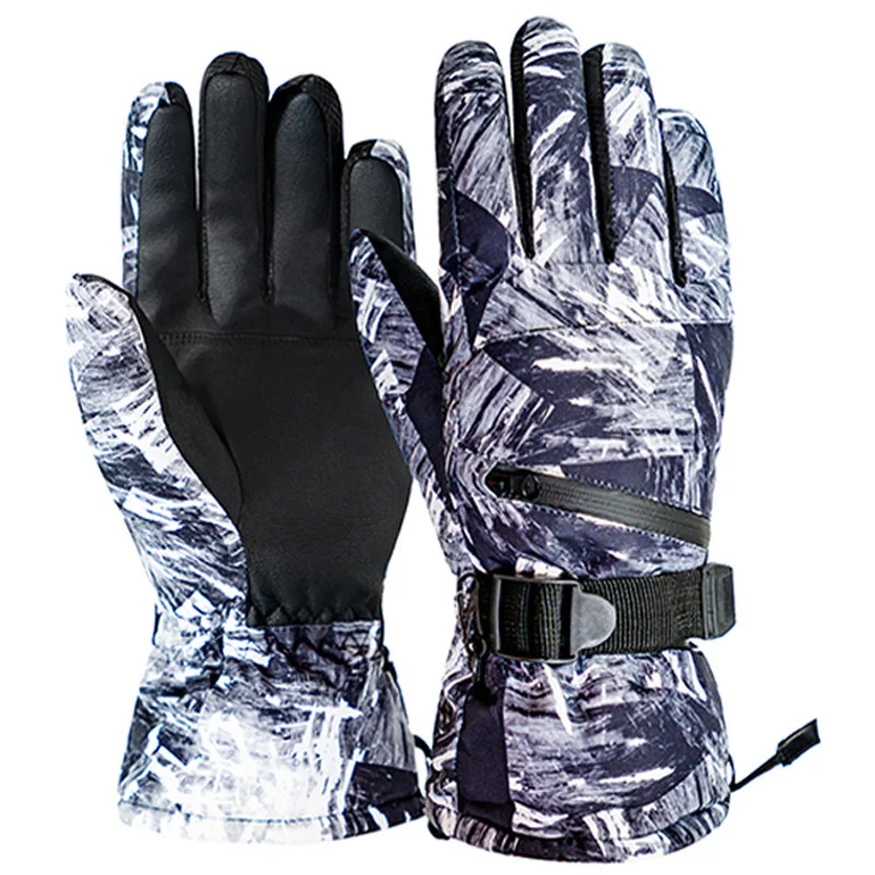 

Thermische Ski Handschuhe Männer Frauen Winter Fleece Wasserdichte Warme Snowboard Schnee Handschuhe Ultraleicht Touchscreen Für