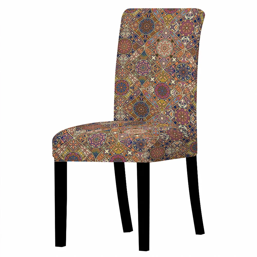 Чехол для дивана на обеденное кресло с богемным дизайном современный съемный