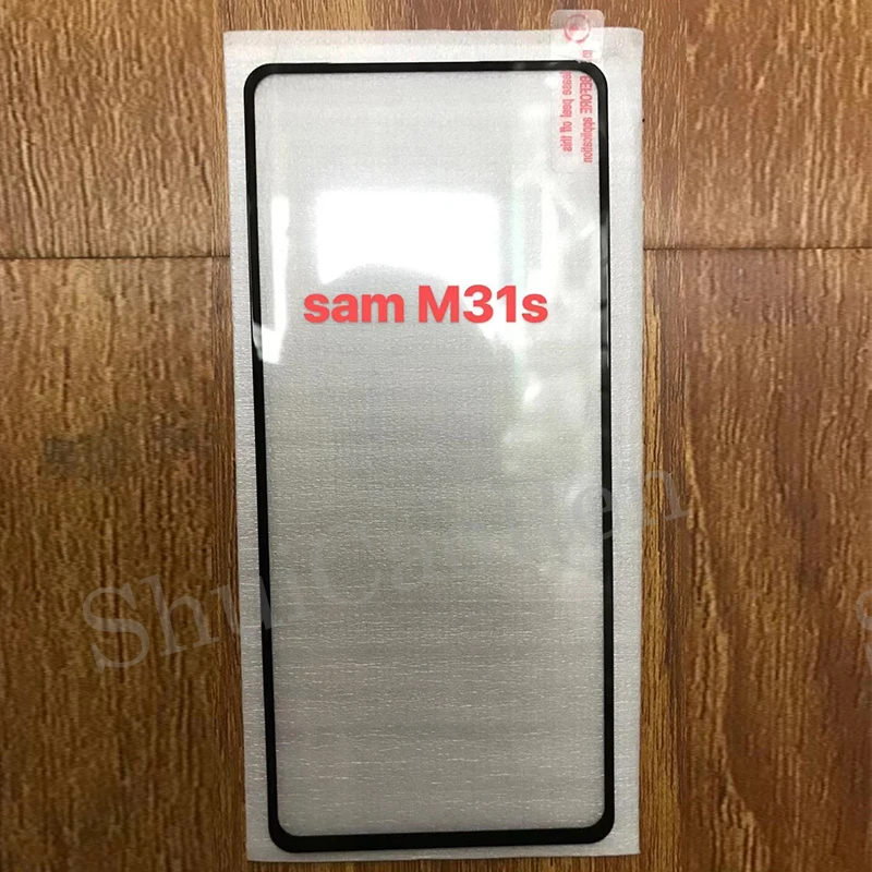 2 шт Полное покрытие закаленное стекло для Samsung Galaxy M31S защита экрана 9H Защитная