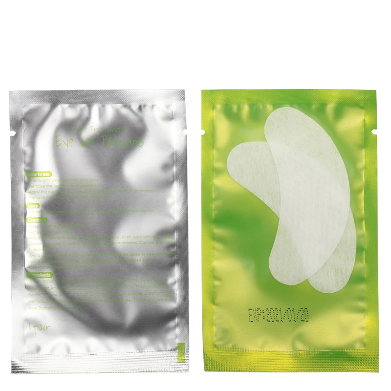 50 пар тонкие подушечки зеленого цвета для наращивания ресниц | Красота и здоровье