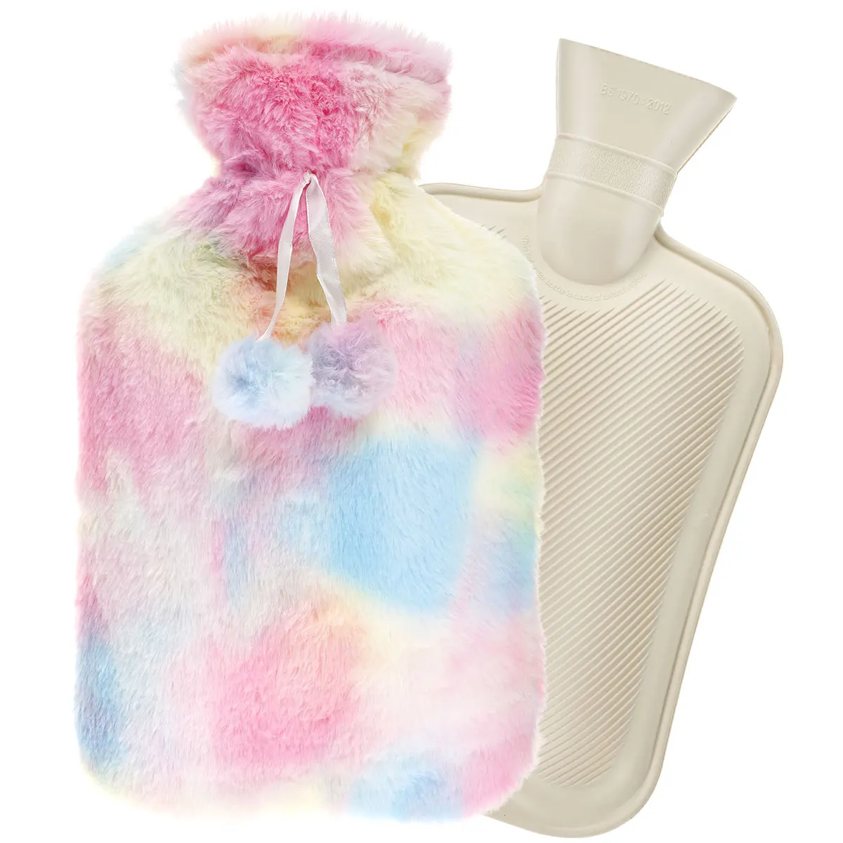 

2L Hot Water Bag Winter Hand Warmer Hot Water Bottle Hand Hot-water Bag Hand Warmer Hot Water Bottle Bag With Plush Cover