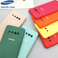 s10 plus case phone cover for samsung galaxy s10 s10e s10 silky soft touch ofiice style silicone shell full protection