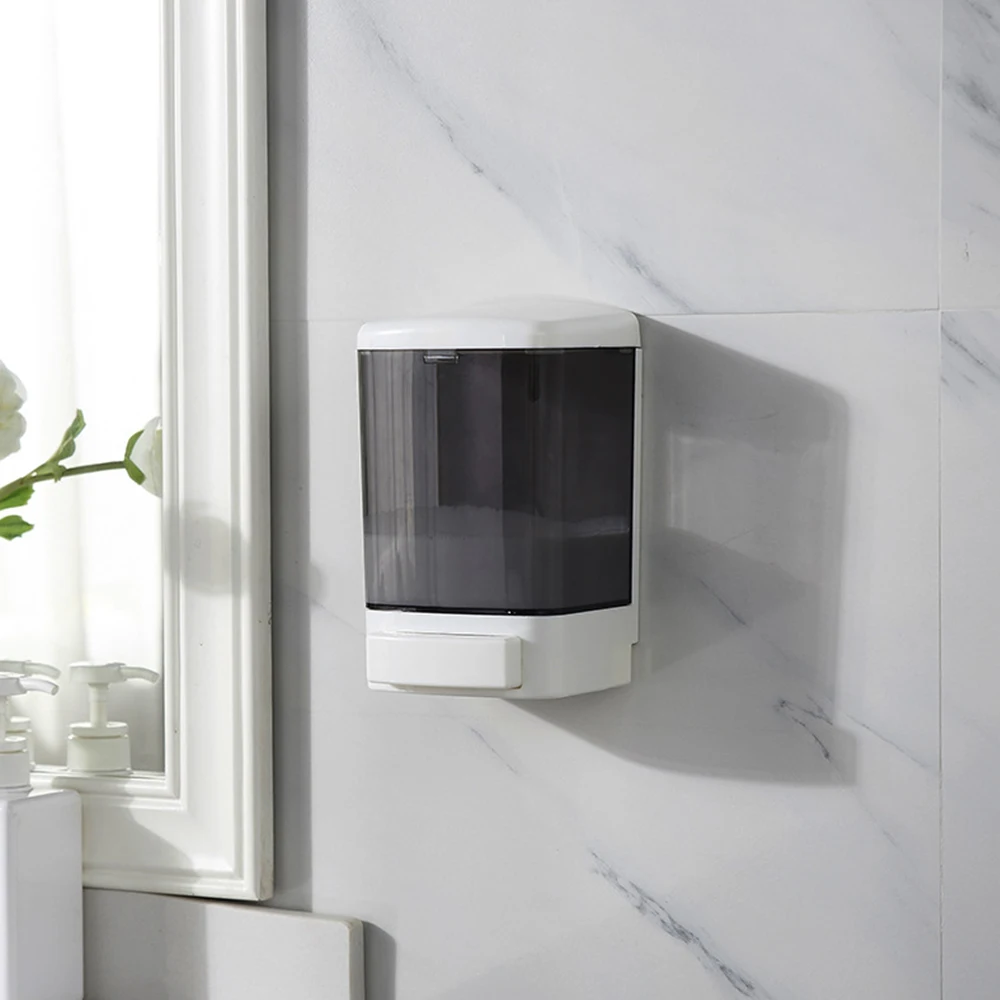 1Л настенный дозатор для жидкого мыла коробка дома отеля ванной комнаты