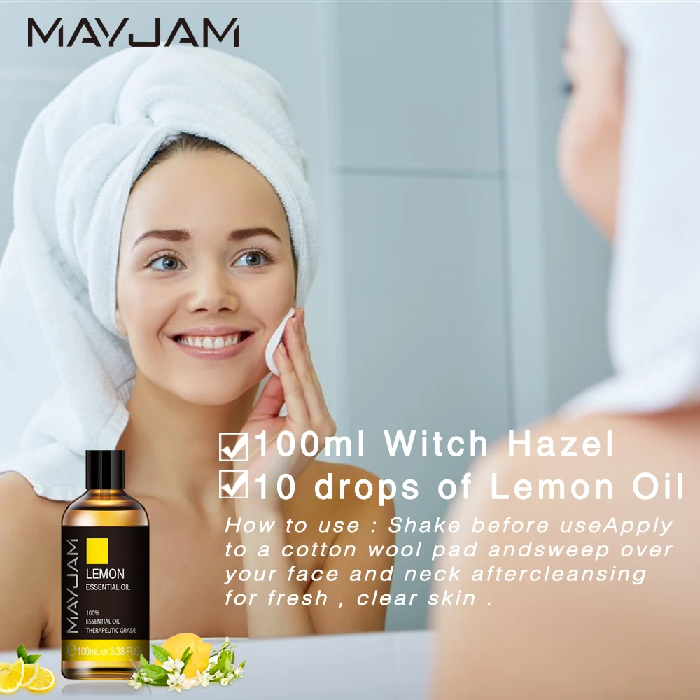 Диффузор эфирного масла MAYJAM 100 мл чистые натуральные эфирные лаванды перечной