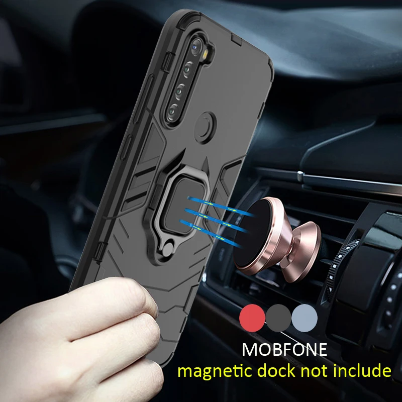 Чехол для Xiaomi Redni Note 9 8 8t 7 7s 6 5 Pro металлический противоударный Прочный чехол с
