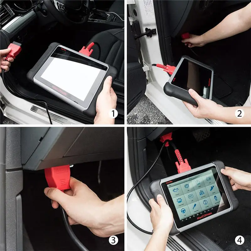 OBD2 диагностический сканер Autel MaxiCOM MK808 автомобильные Инструменты