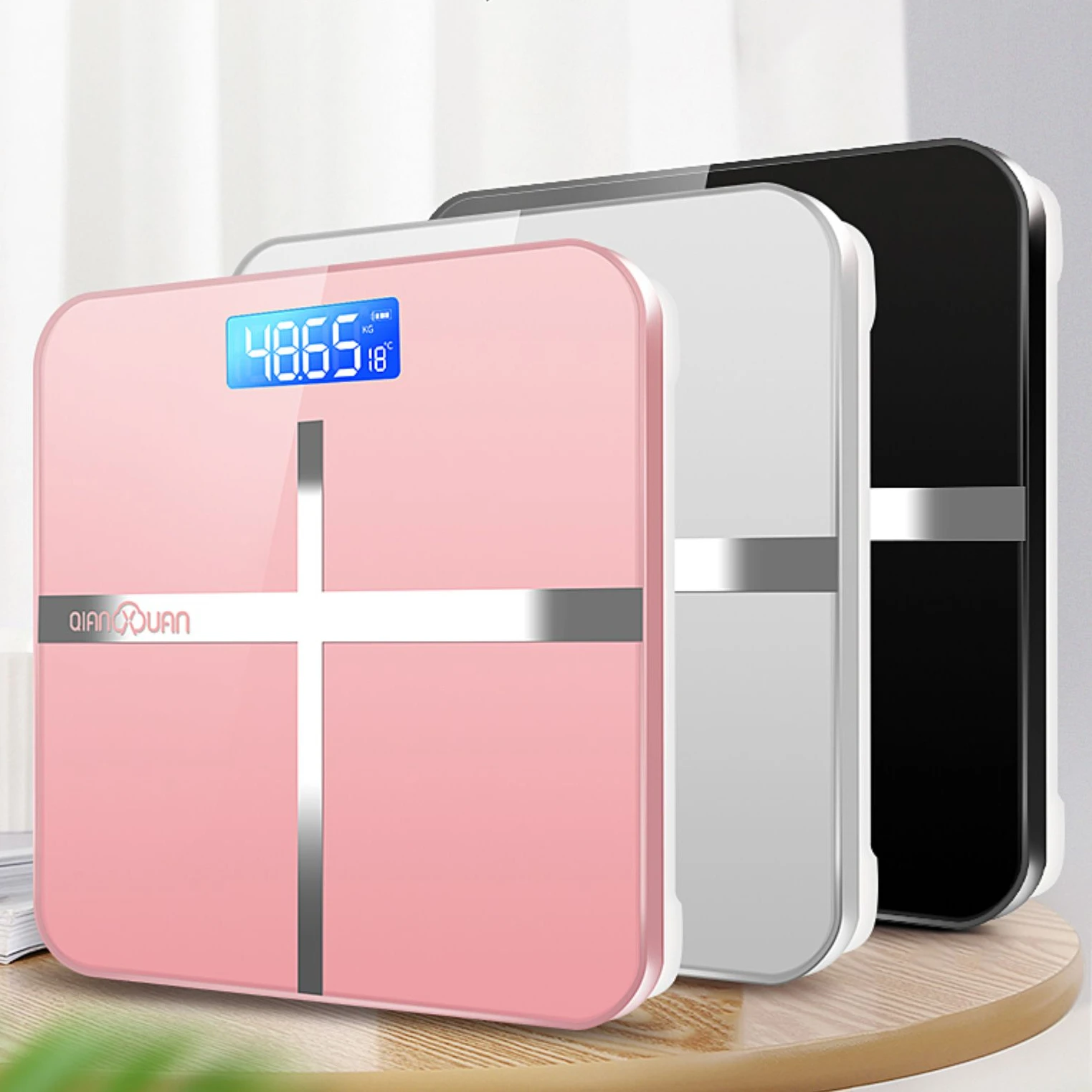 

Precision Digital Scales Electronic Digital Balance Cute Small Body Bathroom Scale Weighing Bascula Household Products DF50TZC