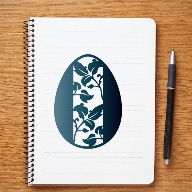 

2pcs/set Hollow Flower Eggs Metal Cutting Dies Stencil Scrapbooking DIY Album