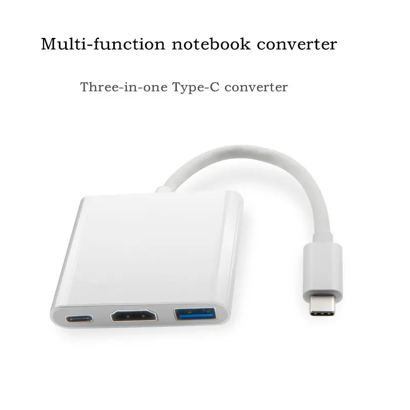 Высокоскоростное зарядное устройство с 3 usb-портами для USB3.0 4K HDMI USB-C OTG адаптер для порт зарядки Micro USB для смартфонов Apple Macbook Планшетные ПК ноутбука, настольного компьютера, аксессуары
