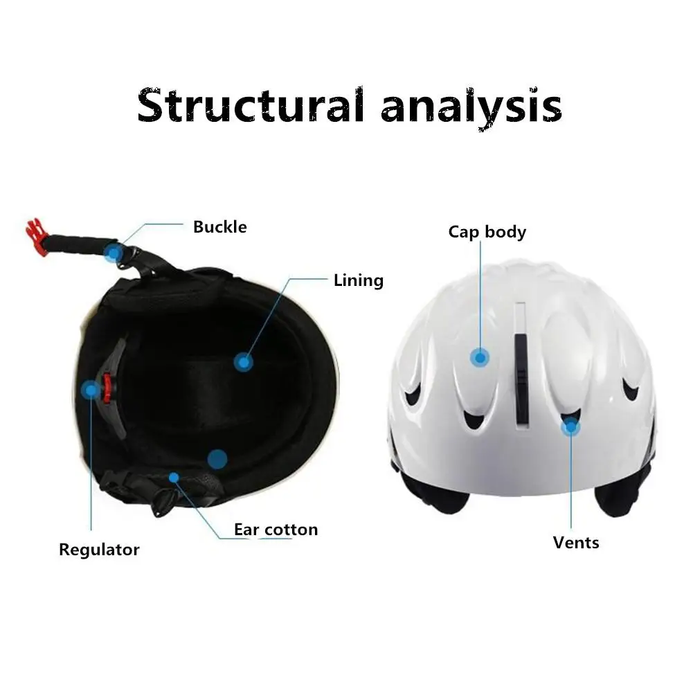 Kuulee унисекс усиленный светильник для лыжного шлема спорта на открытом воздухе