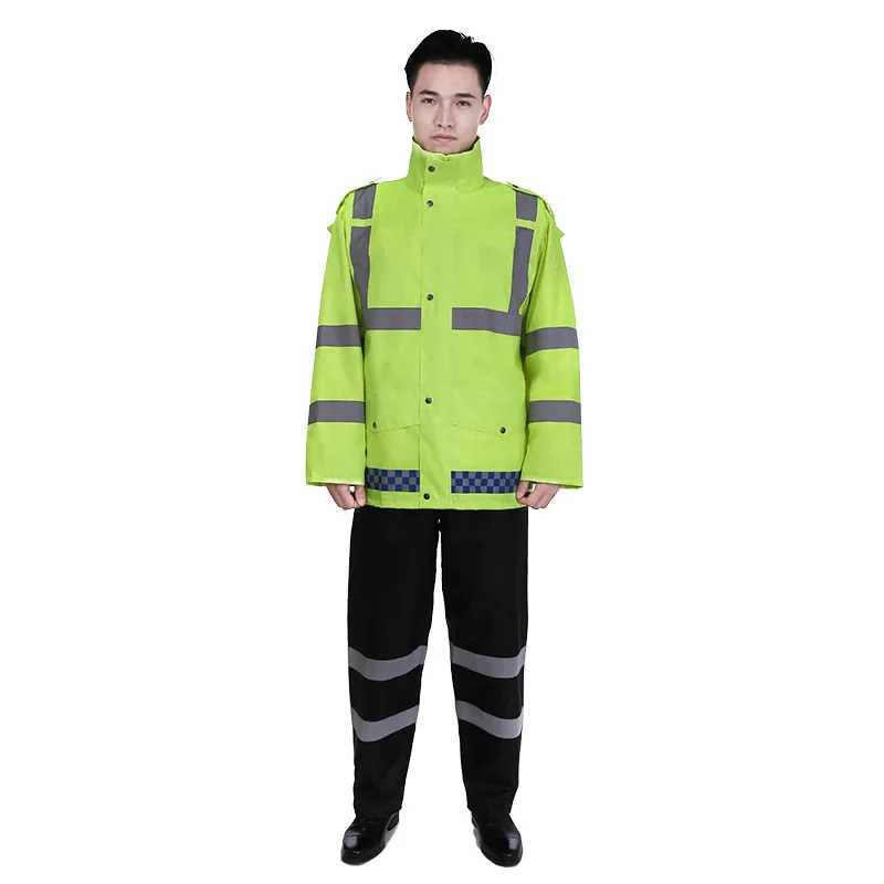 Zipper Women Raincoat Waterproof Adults Thick Pants Fishing Raincoat Plus Size Bike Suit Poncho Hombre Rain Protection DL60YY
