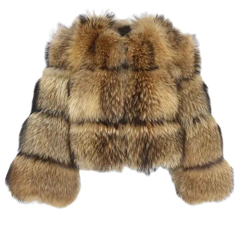 

Зимняя женская куртка, большая пушистая искусственная Меховая куртка, Женская Толстая теплая верхняя одежда, уличная одежда, не Съемная кур...