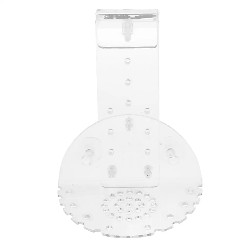 1 шт. аквариумная полка для подложки живых растений прозрачный выступ всех