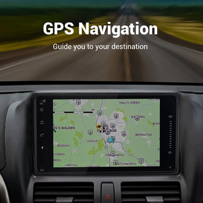 2Din 7 дюймов Hd Автомобильный мультимедийный Android 1 стерео головное устройство