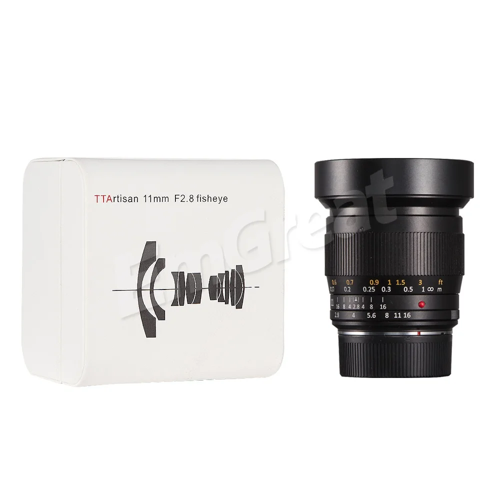 TTArtisan 11 мм F2.8 полный известность ультра-Широкий Рыбий глаз ручной объектив для Leica M-Mount камеры для Leica M-M M240 M3 M6 M7 M8 M9 M9p M10