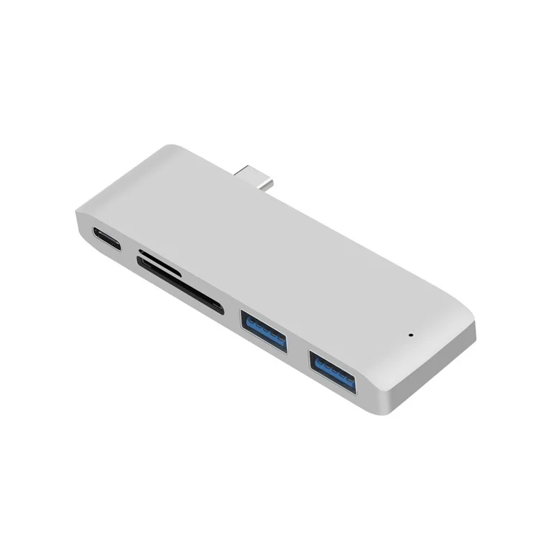 USB C Hub Dongle адаптер 5 в 1 док станция для ноутбука переключатель на 3 0 PD SD TF кардридер