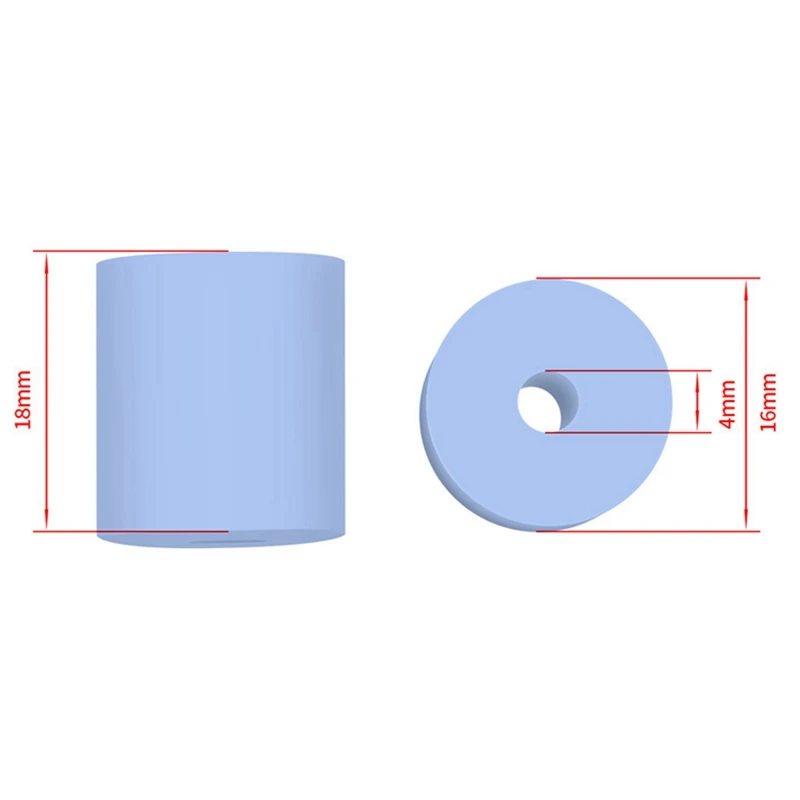 3D Printer Accessories Silicone Hot Bed Leveling Column CR10 Shock Absorber Leveler Wear-Resistant | Компьютеры и офис
