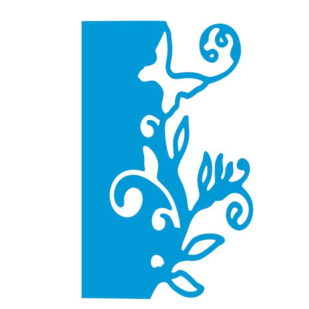 Металлический Трафаретный вырубной штамп верхний край декорирован кружевом