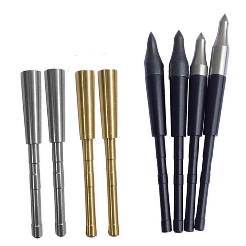 12 шт. вставка для стрелы адаптер подключения наконечников рекурсивного лука