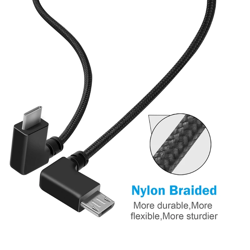 

Remote Controller Data Cable For Tablet Phone Type-C Micro-USB Extend Cable for -DJI FPV Drone Accessories