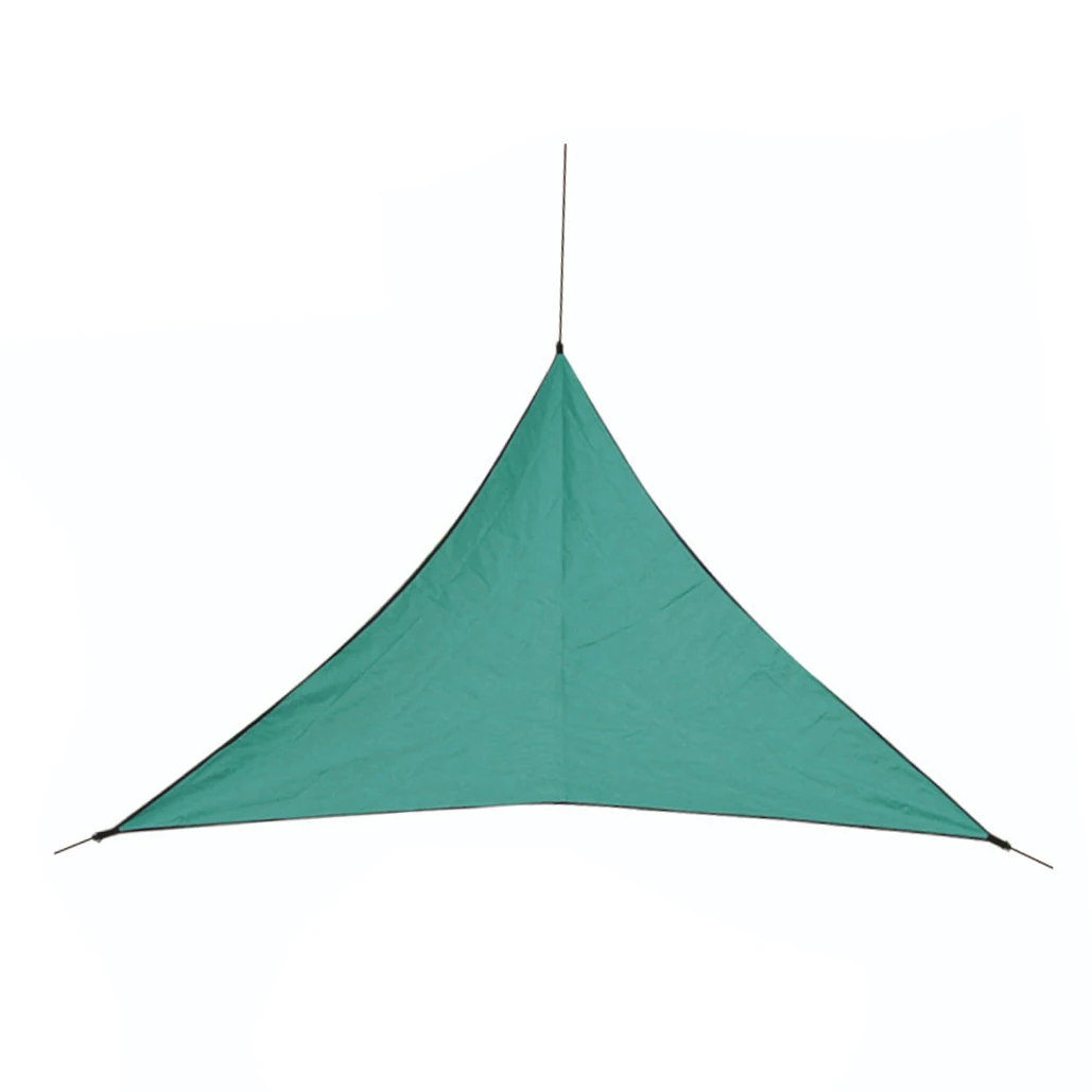 Уличная тент парус водонепроницаемая треугольная сетка для защиты от солнца 4 м