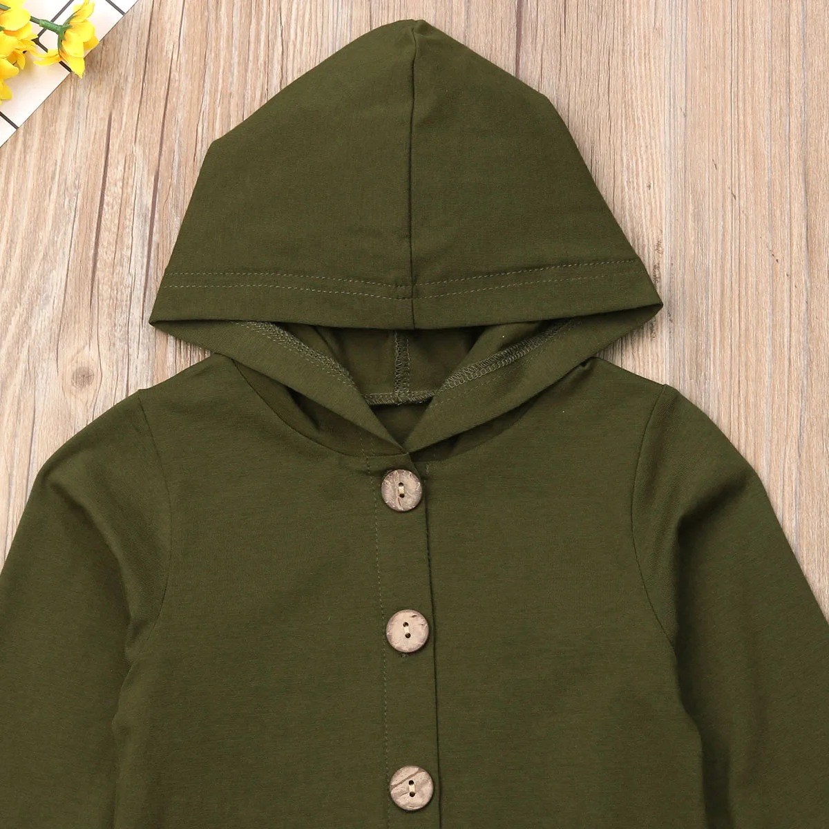 Комбинезон Pudcoco для мальчиков и девочек хлопковый комбинезон с капюшоном длинным