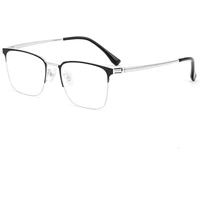 new pure titanium spectacle frames mens lightweight comfortable eyeglasses womens retro fashionable myopia eyewears 02 9007